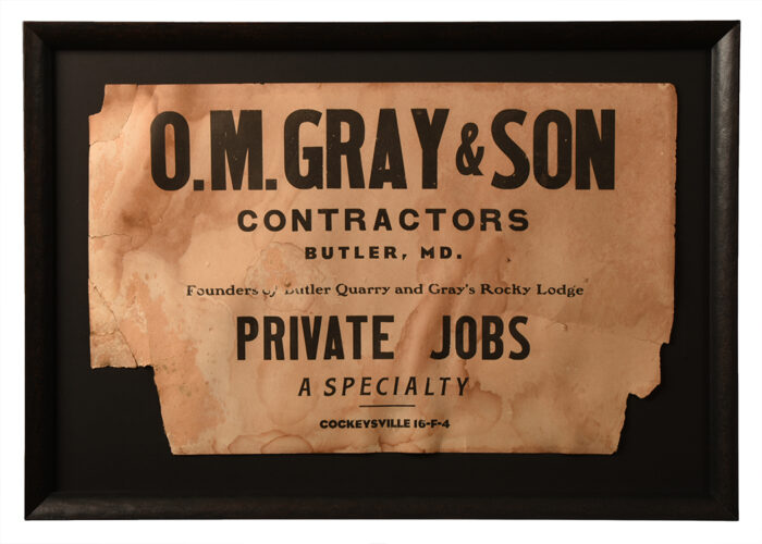 Display Your Company's Past: Custom Framing Historic Signs - Coyle Studios